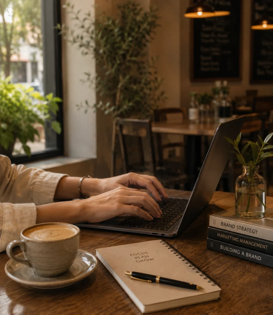 personal branding cafe
